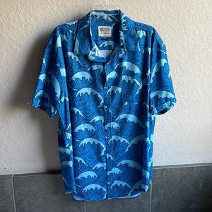 RSVLTS Men’s Samoa Waves Shirt. Original.